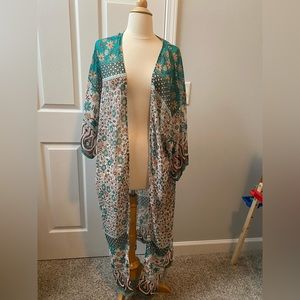 Beautiful boho tunic or cover up one size fits most